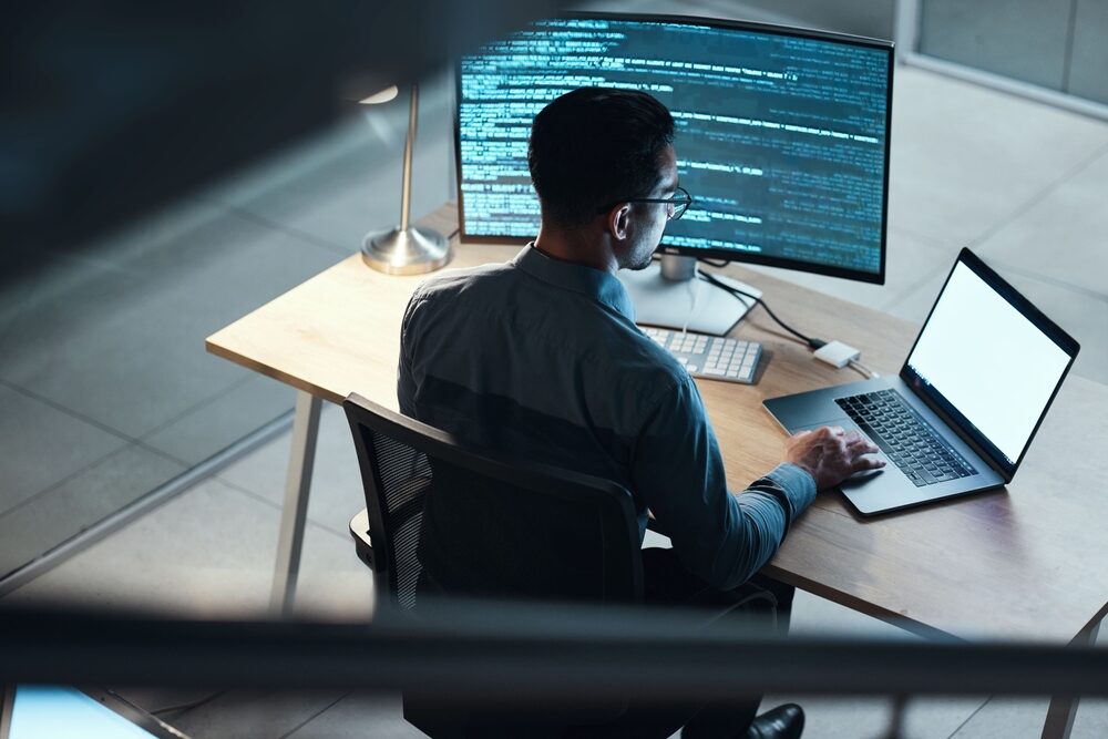 Illustrazione di minacce informatiche