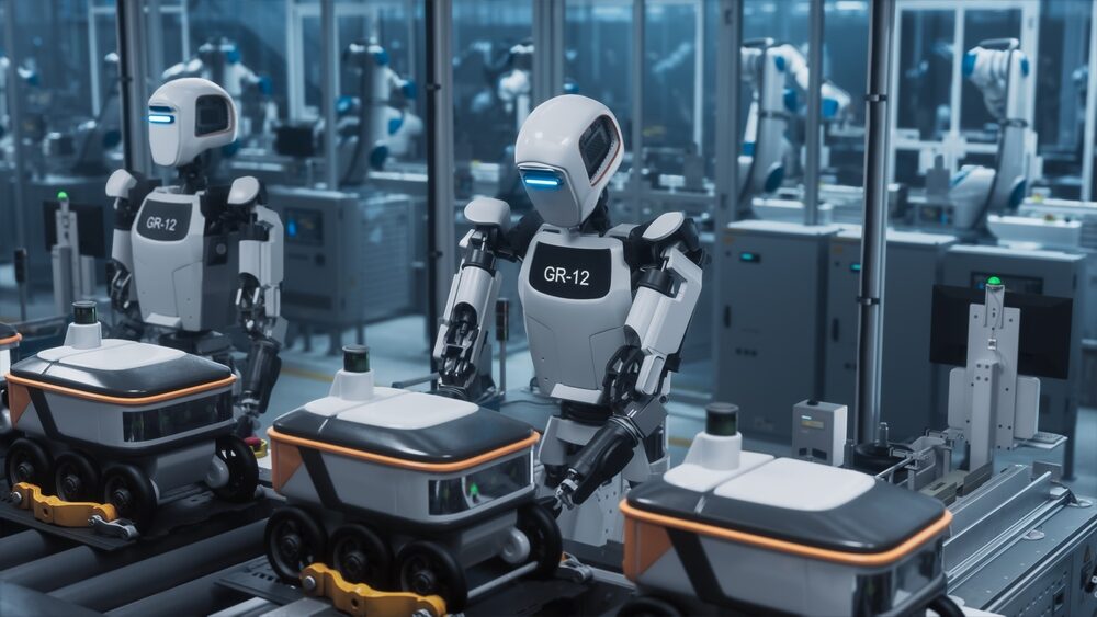 Immagine di robot umanoidi