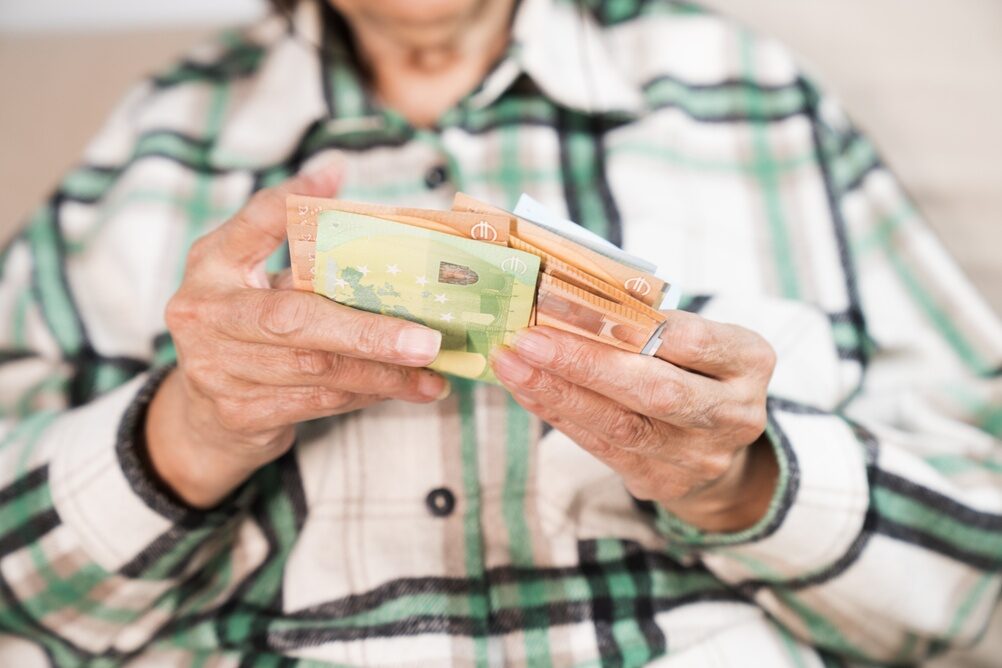 Grafico sull'andamento delle pensioni